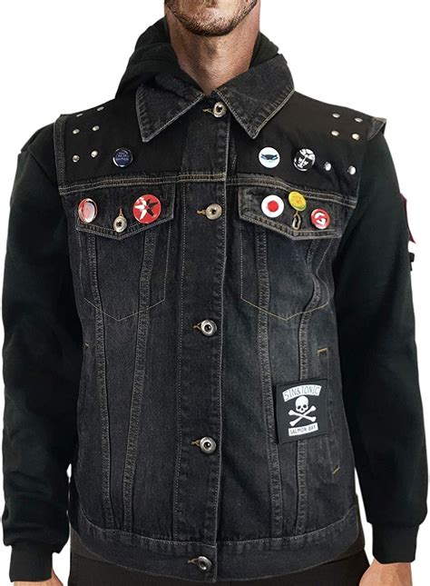 infamous replica jacket|infamous second son pins.